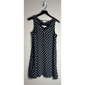 Ann Taylor Loft Sleeveless Floral Print Shift Dress Size S